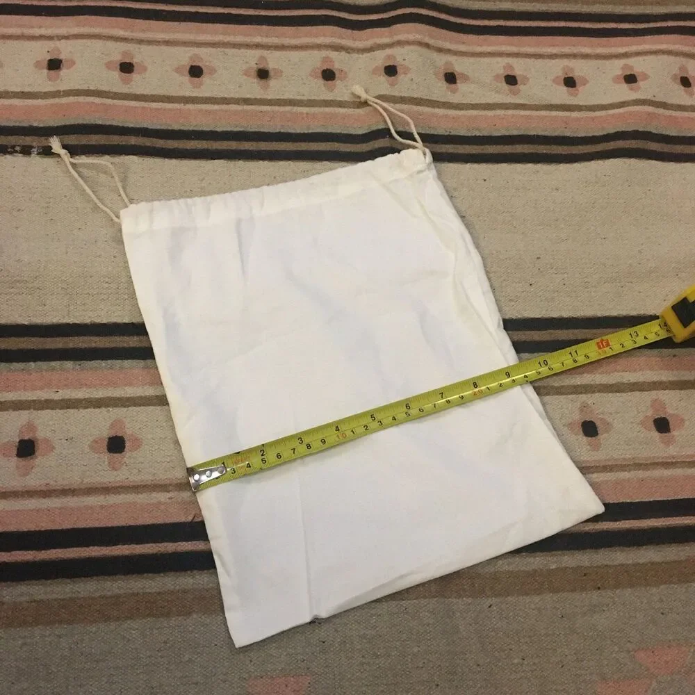 Mack Weldon White 11” x 9”  dustbag garment bag  new - never used